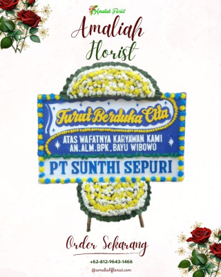 Papan Bunga Duka di Sesayap Hilir