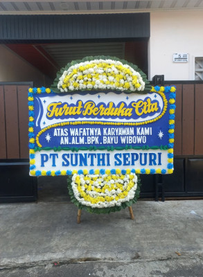 Papan Bunga Duka di Sesayap Hilir