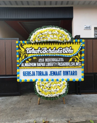 Papan Bunga Duka di Sesayap Hilir